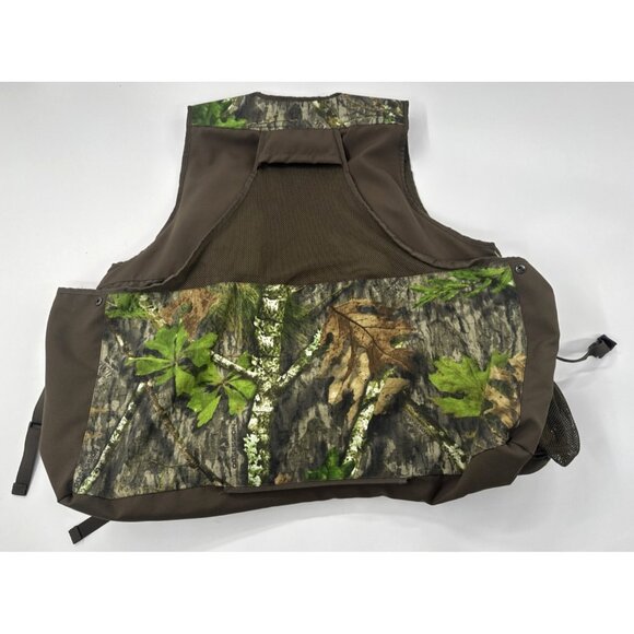 Mossy Oak Obsession Hunting Vest Mens XL Camo Bird Fowl Pockets Outdoor Hiking - Picture 2 of 15